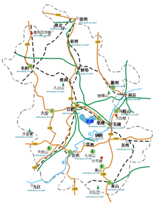 西安合肥自駕游攻略
